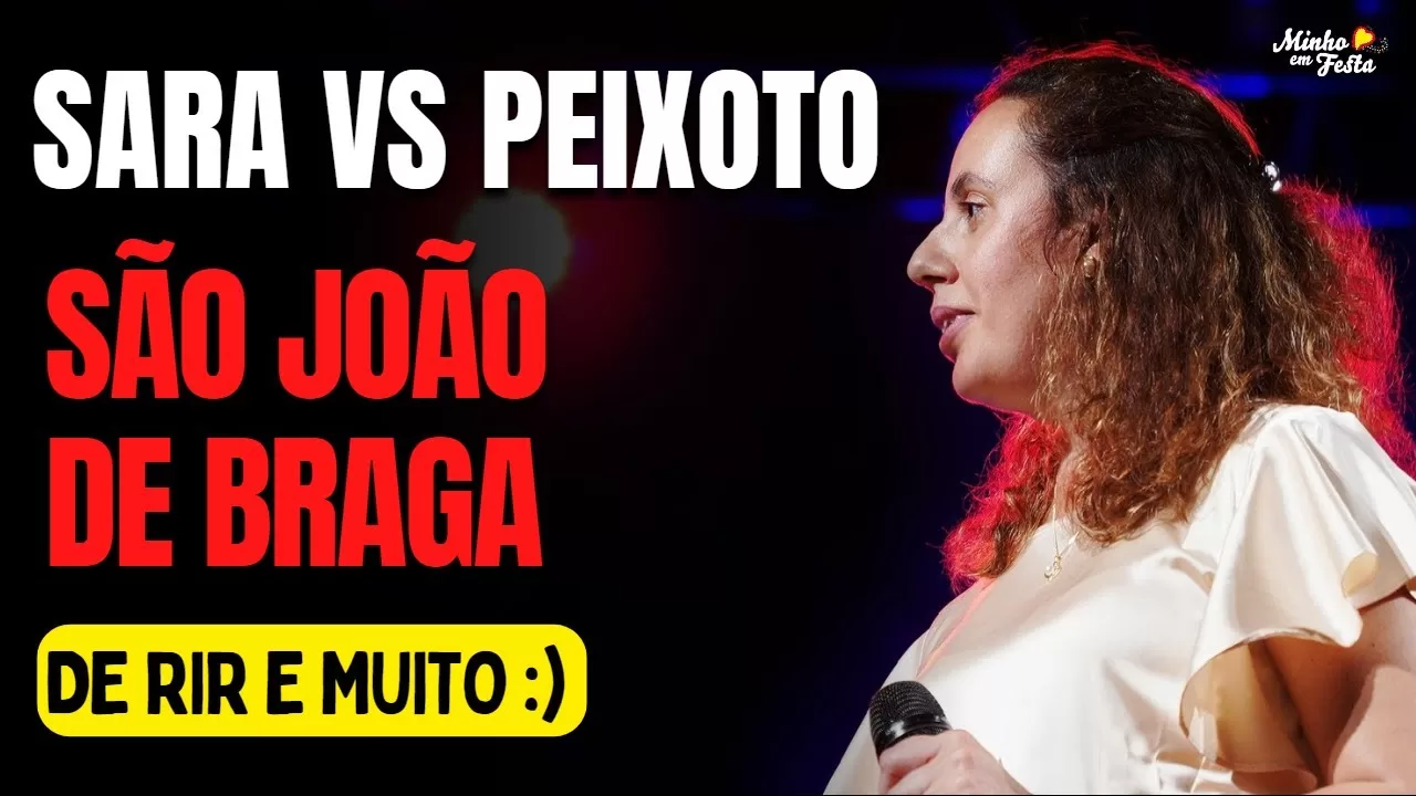 Desgarrada Quentinha:) no São João de Braga 2023 – Sara VS Peixoto