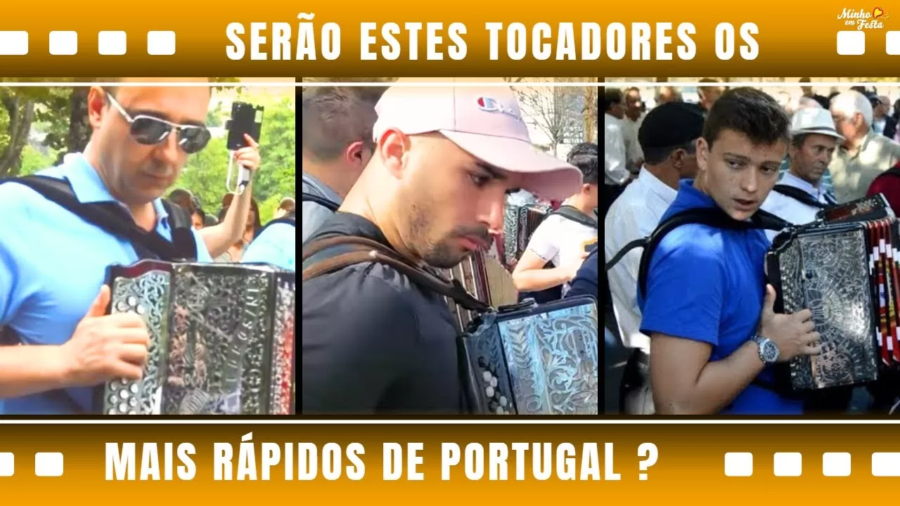 SERÃO ESTES  OS 3 TOCADORES OS MAIS RÁPIDOS DE PORTUGAL?