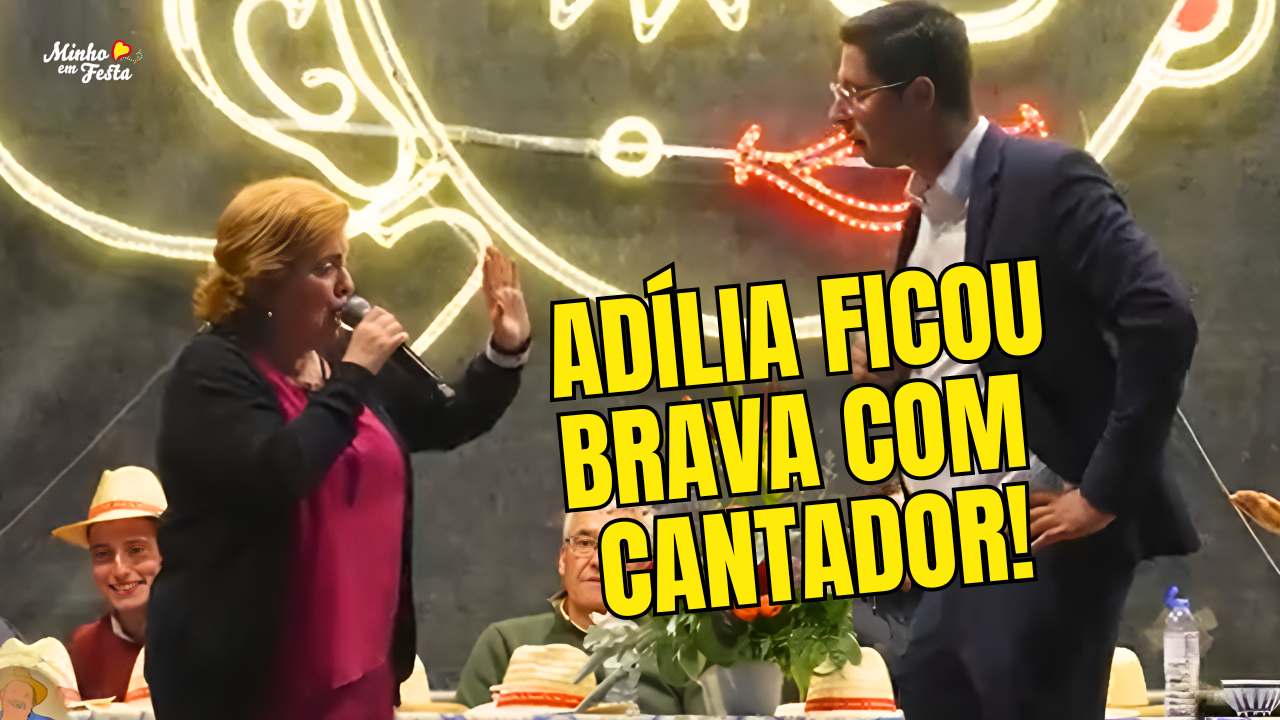 ADÍLIA FICOU BRAVA COM O CANTADOR  Feiras Novas 2024