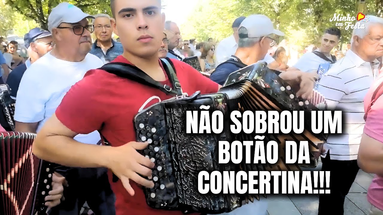 NÃO SOBROU UM BOTÃO DA CONCERTINA