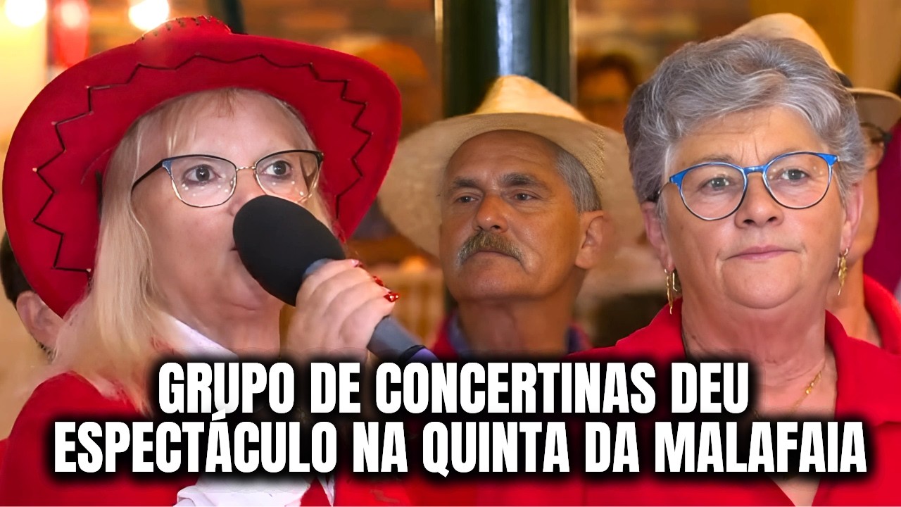 Grupo de Concertinas deu Espectáculo na Quinta da Malafaia