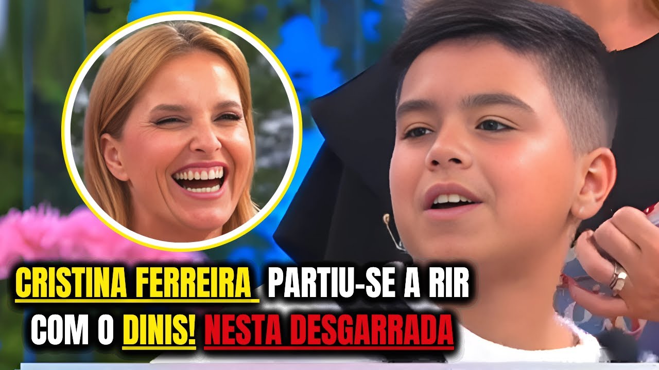 Cristina Ferreira Partiu-se a RIR com o Dinis nesta Desgarrada