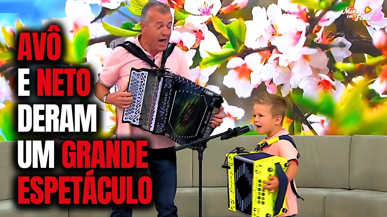 Avô e Neto deram um Grande Espectáculo