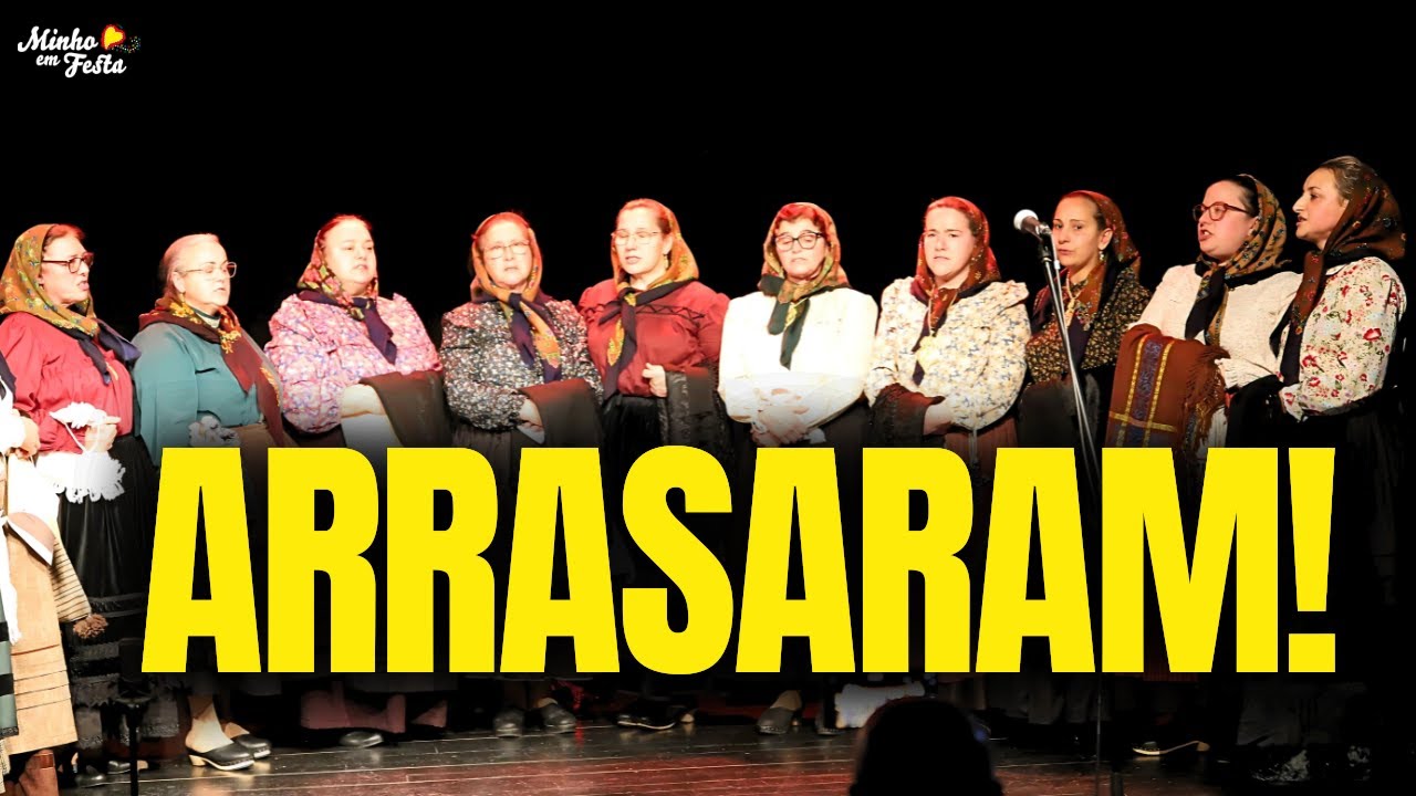Cantadeiras Minhotas ARRASARAM a Cantar à Capela