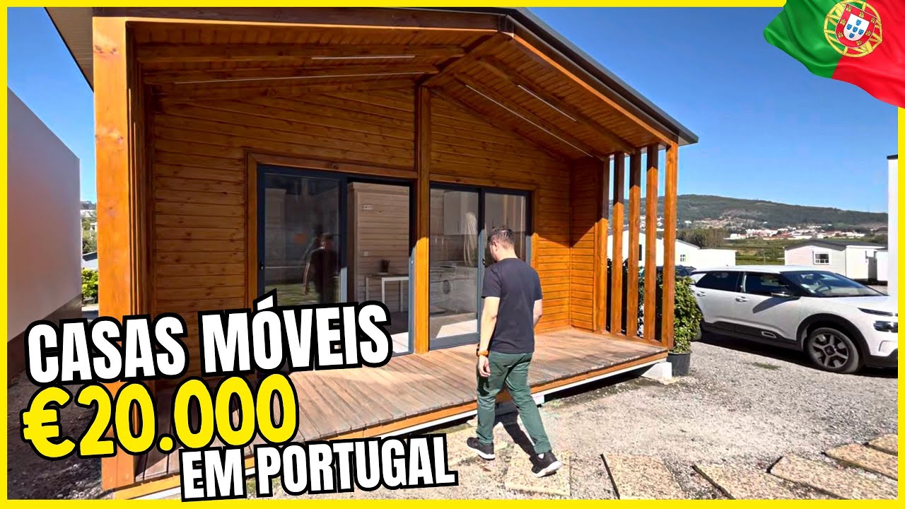 CASAS MÓVEIS  ALTERNATIVA DE MORADIA MAIS BARATA EM PORTUGAL