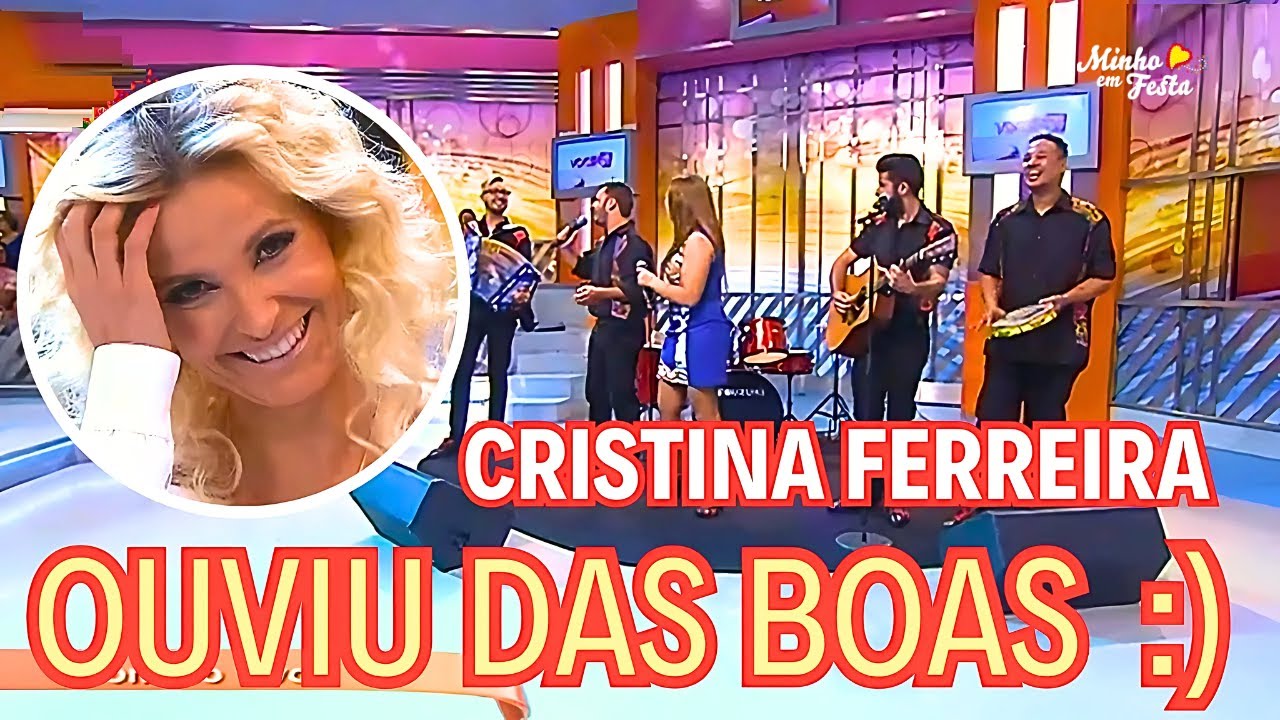 CRISTINA FERREIRa ouviu das boas nesta DESGARRADA