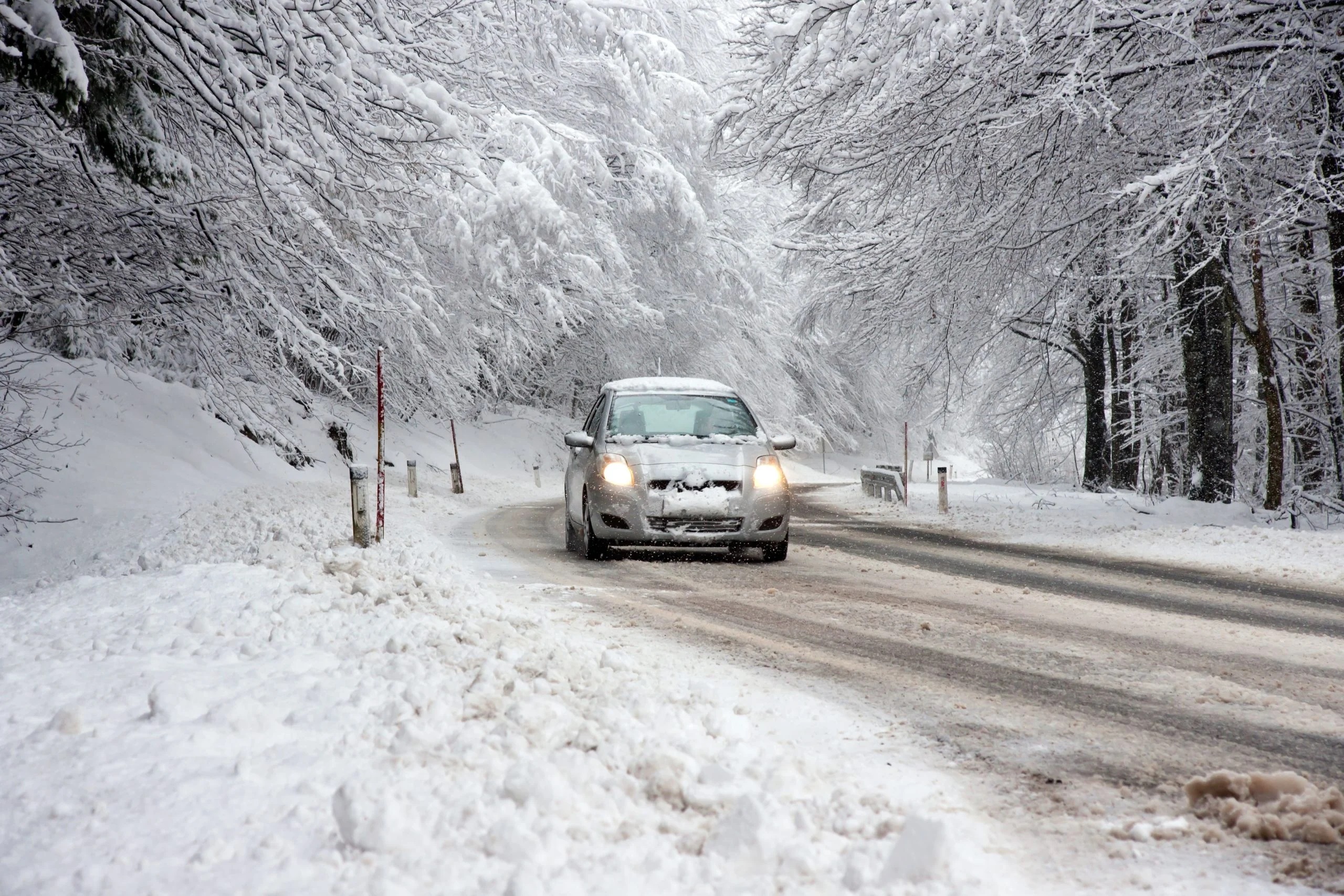 O Maior Nevão deste Inverno chegou agora ao Alto Minho