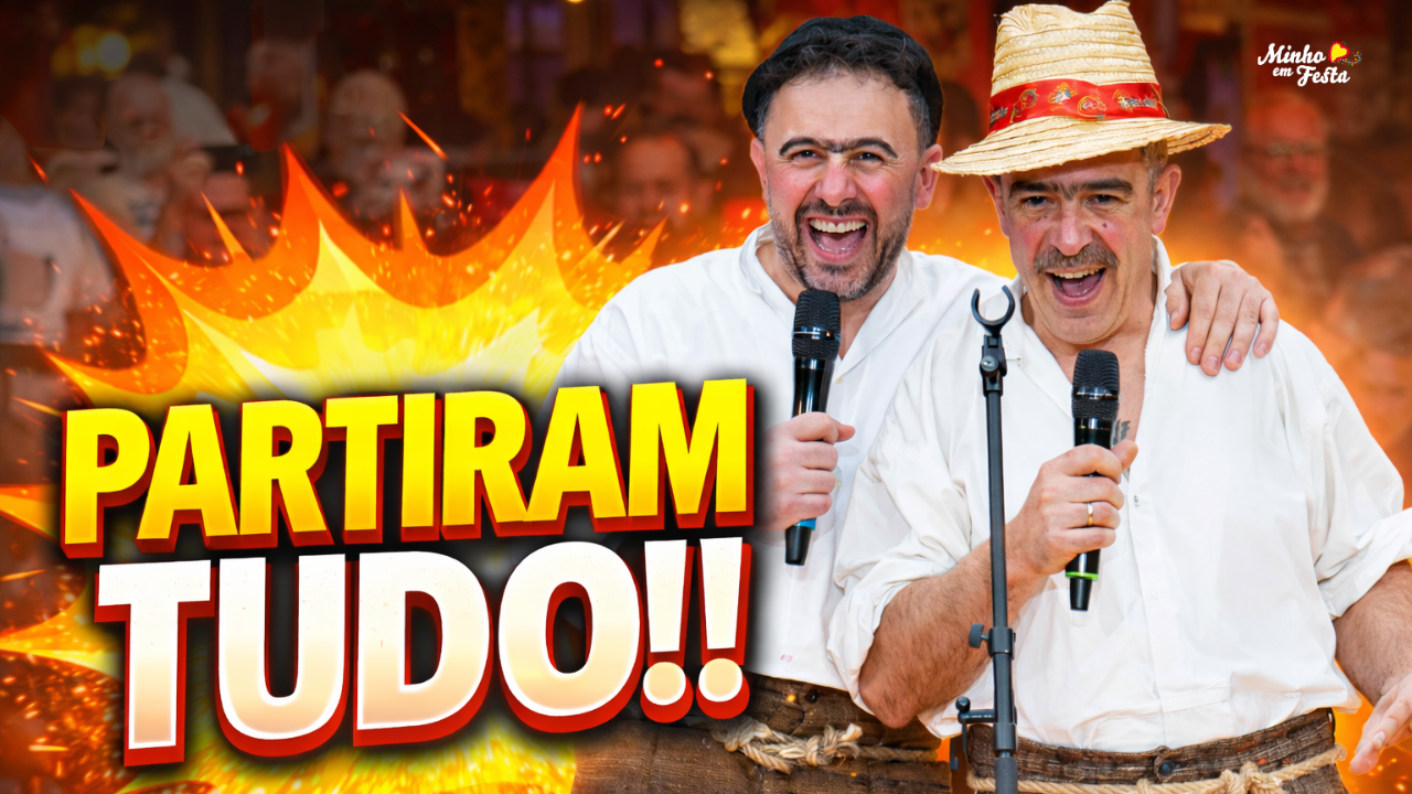Quim Roscas & Zeca Estacionâncio PARTIRAM TUDO nesta Desgarrada