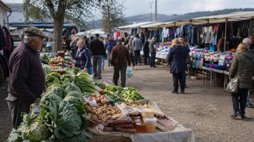Feiras do Minho entre produtos da terra, lavradores e revendedores