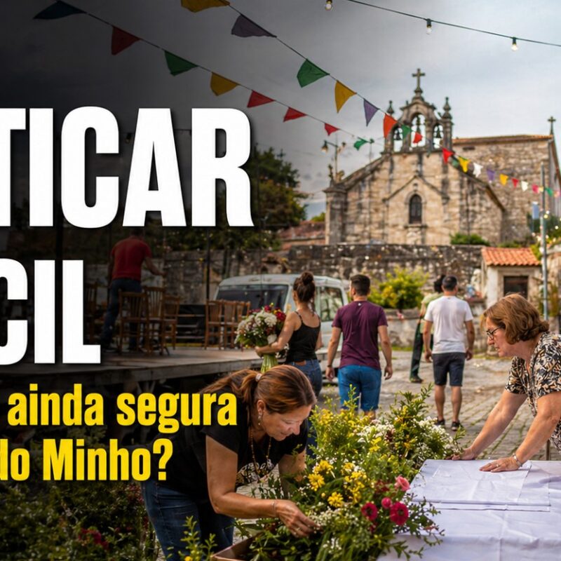 Festas do Minho organizadas por comissões, mordomos e voluntários