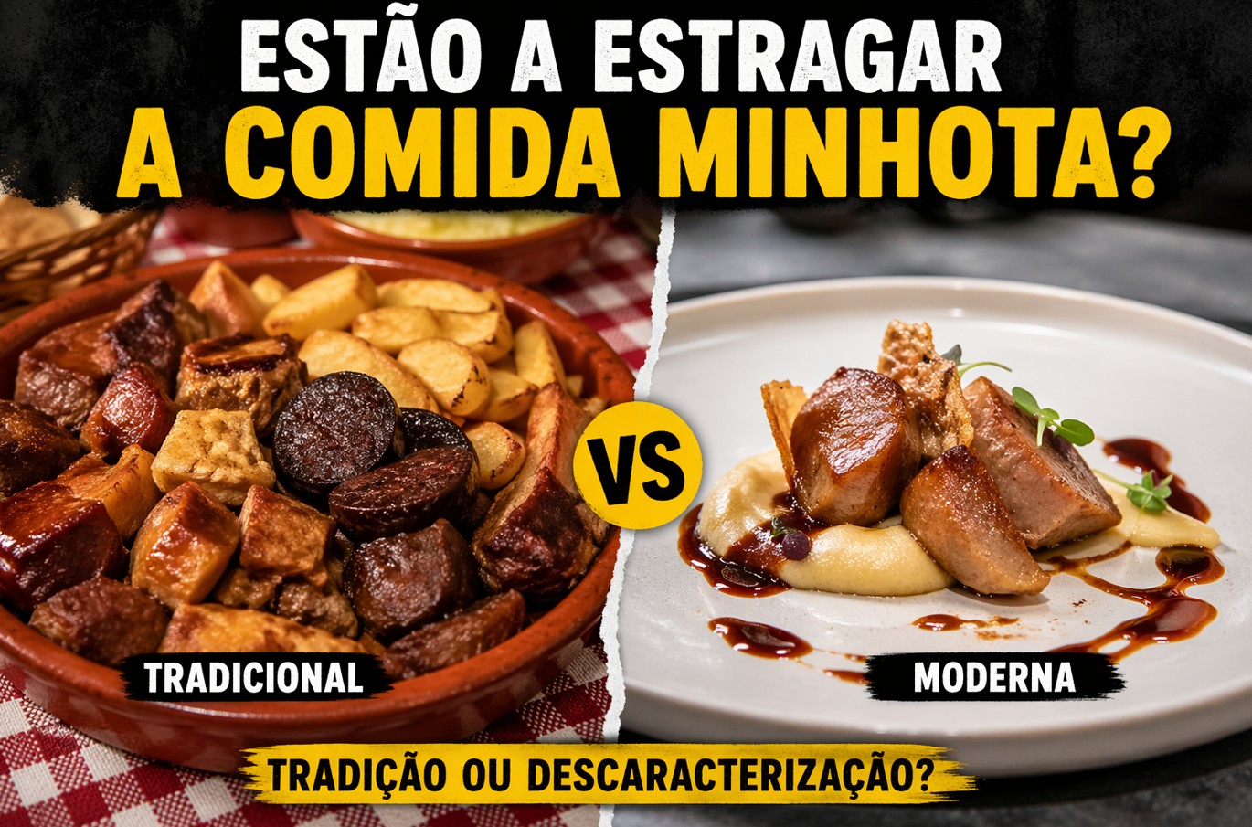 Estão a estragar a comida minhota? O caso dos rojões está a dividir opiniões!