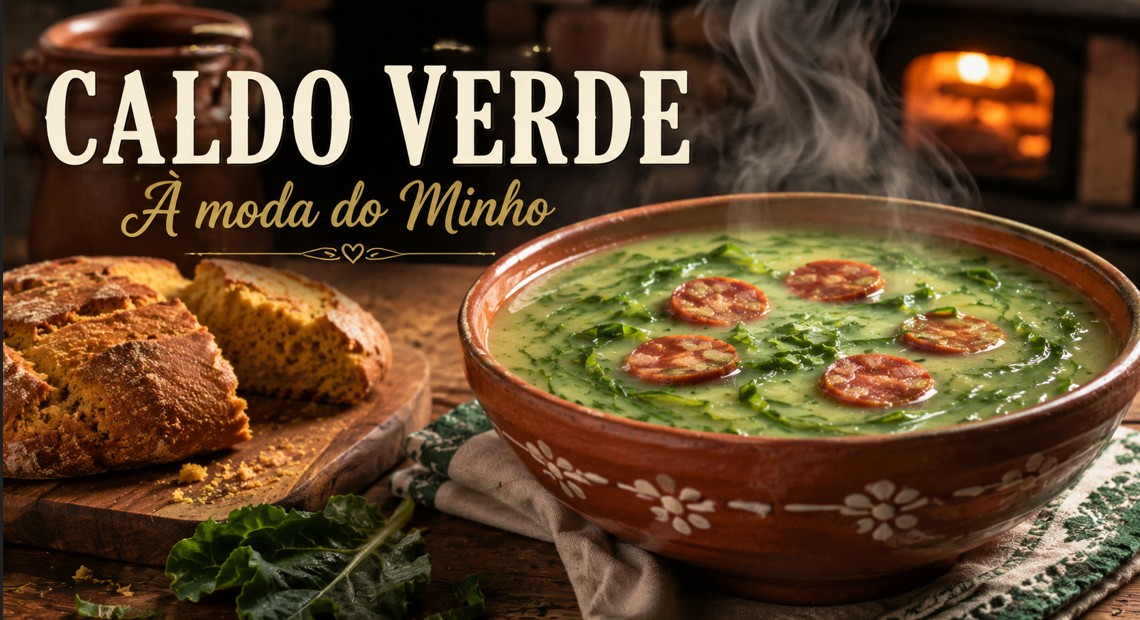 Caldo Verde à Moda do Minho: A Receita Simples Que Sabe a Casa
