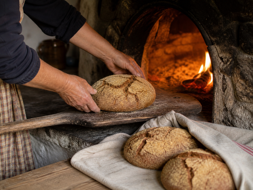 pão em forno a lenha, broa de milho, tradição minhota, aldeias do Minho, gastronomia minhota, comida tradicional, memória popular, Minho antigo, forno comunitário, vida rural